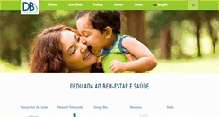 Desktop Screenshot of dbsaude.com.br